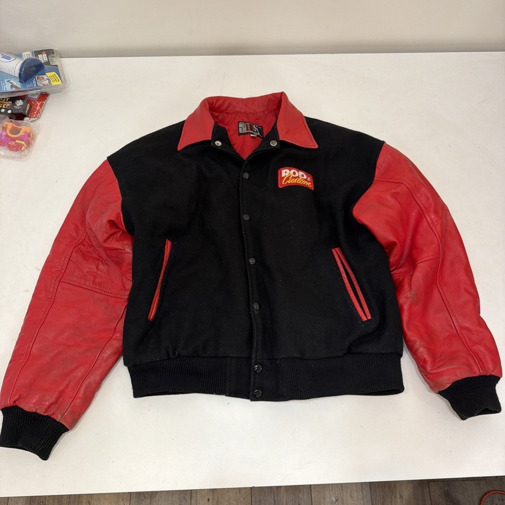 Vintage Hot Rod Custom Americruise 1996 Tour Jacket Size Medium Made In USA